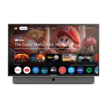 Imagem de Smart TV Portátil Aiwa AWS-TV-24-01-G 24” Full HD LED HDR10 Dolby Audio Google TV Bivolt