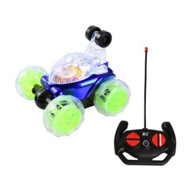 Imagem de Carrinho de Controle Remoto Speed Stunt Car - 7 Funções Azul
