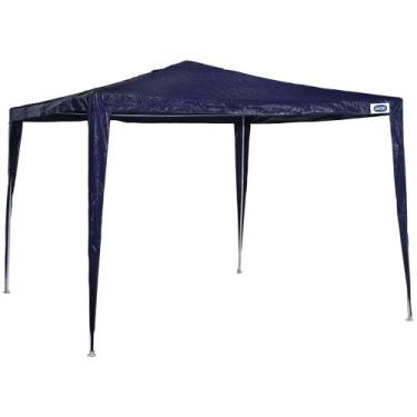 Imagem de Gazebo Ráfia Tenda Azul Praia 3.0 x 3.0MT Mor