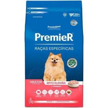 Imagem de Ração Seca Premier Raças Específicas para cães adultos Spitz sabor fra