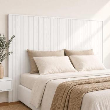 Imagem de Cabeceira para Cama Casal Queen Florença Branco - Casa D