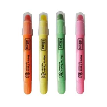 Imagem de Marca-texto Gel EK-680 Rotulador - Tilibra (Escolha a cor), Amarelo