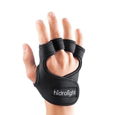 Imagem de Luva de Neoprene com Debrum sem Polegar Preta P - Hidrolight