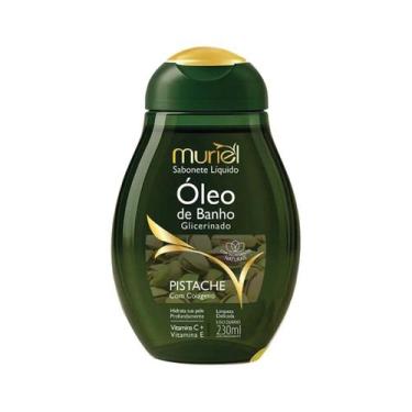 Imagem de Óleo de Banho Glicerinado Pistache com Colágeno 230ml - Muriel