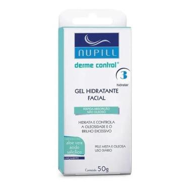 Imagem de Gel Hidratante Facial Derme Control 50g - Nupill