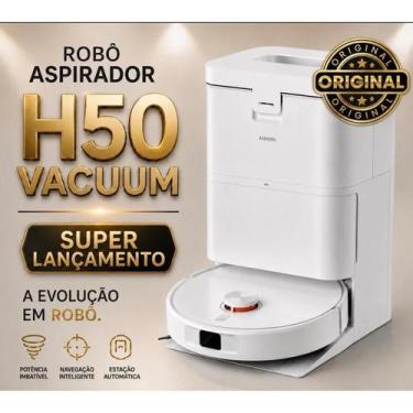 Imagem de Xiaomi H50 White Robô Aspirador com Mop Giratório 220V