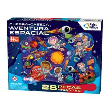 Imagem de Quebra Cabeça Gigante Aventura Espacial - Pais E Filhos