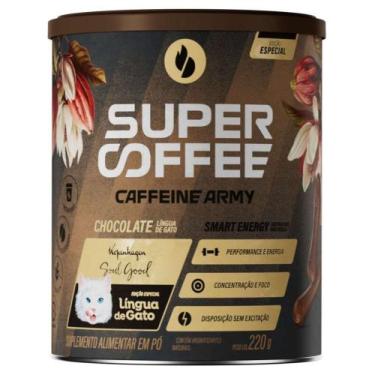 Imagem de Supercoffee 3.0 Língua de Gato Caffeine Army 220g