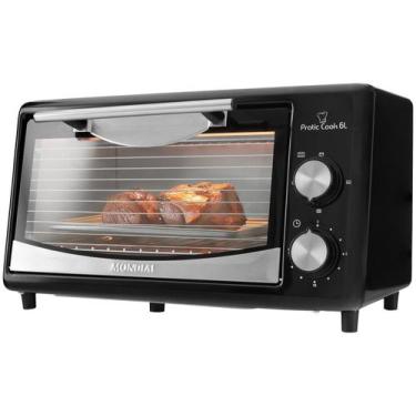 Imagem de Forno Elétrico Mondial Pratic Cook 6L FR-09, Preto, 220V