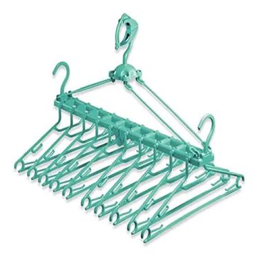 Imagem de Varal cabideiro 10 cabides - Lig Brin