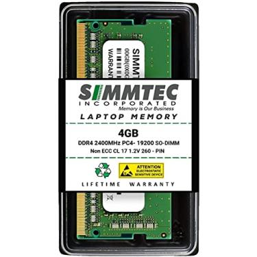 Imagem de Simmtec Incorporated Memória is Our Business 4GB RAM Para Apple iMac 2017(Retina 5K De 27 pol e Retina 4K De 21,5 pol) Módulo De Atualização De Memória SO-DIMM DDR 200 MHz SODIMM PC-19200 1,2V 260 Pin