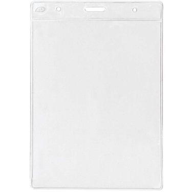 Imagem de Crachá Sem Presilha Transparente 120 Mm X 155 Mm