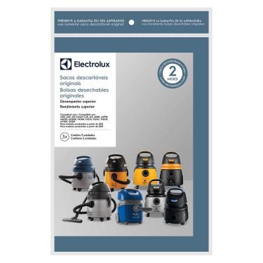 Imagem de Kit 3 Sacos de aspirador de pó - Modelos A10, Acqua Power e Gt2000 (CSE10) Electrolux