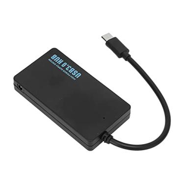 Imagem de Hub USB 3.0 de 4 portas, HUB USB 3.0 Tipo C U Interface de disco