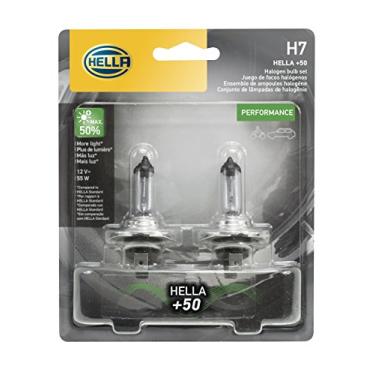 Imagem de HELLA Lâmpada de desempenho H7P50TB + 50, 12V, 55W, pacote com 2