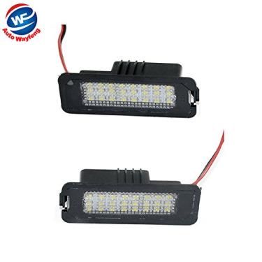 Imagem de Auto Wayfeng WF Luzes de matrícula de carro sem erro LED para placa de identificação