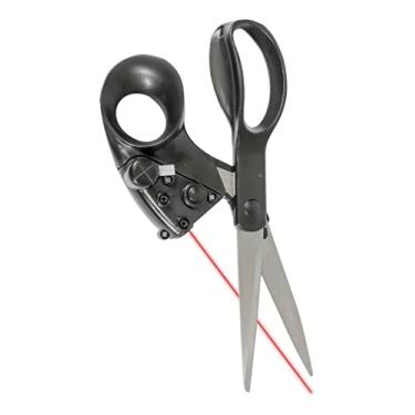 Imagem de Tesoura Com Guia Laser Para Corte De Tecido Corte Preciso