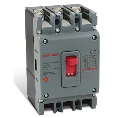 Imagem de Disjuntor Caixa Moldada Tripolar SDJS 42KA 220V - Steck 40A SDJS40