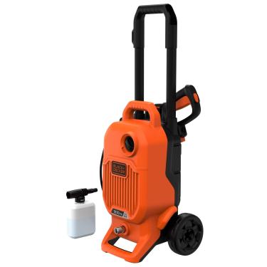 Imagem de BLACK+DECKER Lavadora de Alta Pressão, Elétrica,com Rodas, Função Auto Aspirante, Modelo BEPW1800T, 110V