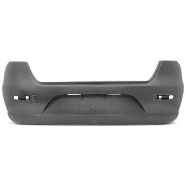 Imagem de Parachoque Traseiro Fiat Siena 2008 A 2016 Preto Liso Dts