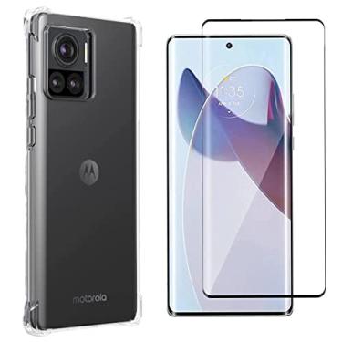 Imagem de Kit Capa Case Anti Impacto e Película 3D Para Moto Edge 30 Ultra - Phone Palace