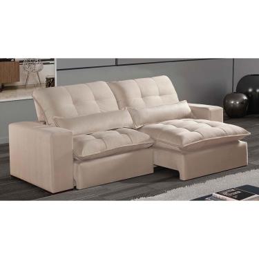 Sofá com Chaise 2,90 x 1,80 - Fox – Conceito Mobile