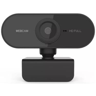 Imagem de Webcam Full Hd 1080P Preta Computador Câmera Usb Visão 360º Com Microfone Home Ofice ! Microfone ! Teans, Zoom, Meet, Hangouts! PREMIUM, GOLLATE®