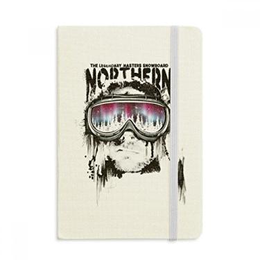 Imagem de Caderno de óculos de esqui Graffiti Street Northern com capa dura em tecido