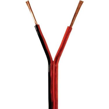 Imagem de Cabo Bicolor Cristal 2x10awg 2x4,00mm Vermelho C/25m Pompeia