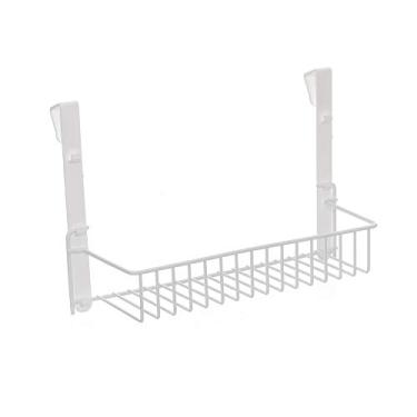 Imagem de Organizador de Temperos para Porta de Armário Ajustável, Metaltru, Branco