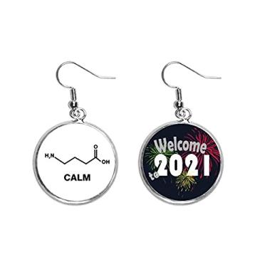 Imagem de Brinco com pingente de orelha de amuleto de floco de neve, joia 2021 Blessing