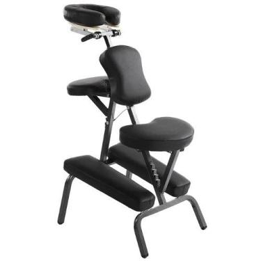 Imagem de Cadeira de Massagem Quick Massagem Shiatsu Dobrável Portátil com Bolsa Lorben GT849