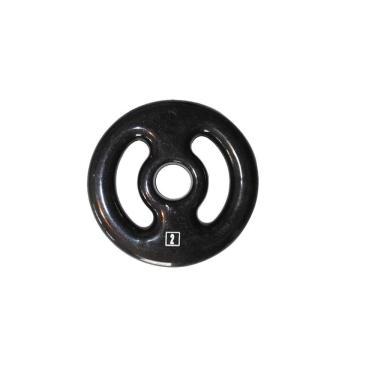 Imagem de Anilha Ferro Fundido Emborrachada Fitness Academia 2,0 Kg