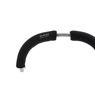 Imagem de StrollAir Capa de manga com alça universal, barra de apoio, substituição, BOB, Bugaboo, Baby Jogger, Uppa Baby, Bumbleride, preto, 30,5 cm