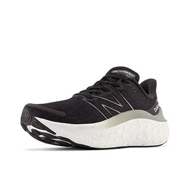 Imagem de New Balance Tênis de corrida feminino Fresh Foam X Kaiha Road V1, Preto/Fantasma/Prata Metálico, 34