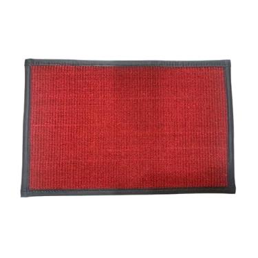 Imagem de TAPETE CAPACHO FIBRA NATURAL 40 X 60 CM - JOLITEX (VERMELHO)