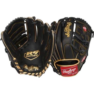 Imagem de Rawlings | Luva de beisebol R9 | 30,5 cm | Rede sólida de 2 peças | para mão direita