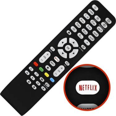 Imagem de Controle Remoto Tv Aoc Smart Com Botão Netflix Vc8203 - Mbtech - Wlw