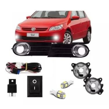 Imagem de Kit Farol Milha Gol Voyage Saveiro G5 2009 2012 + Cortesia