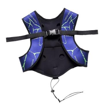Imagem de Dynwave Colete de peso de mergulho colete de peso de mergulho profissional multifuncional colete de neoprene para pesca subaquática, XL