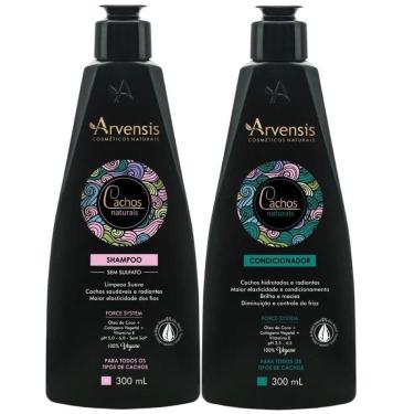 Imagem de Kit Arvensis Para Cachos Shampoo E Condicionador 2x300ml