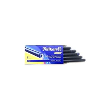 Imagem de Cartuchos de tinta para canetas-tinteiro Pelikan 41 GTP/5, 1,4 ml, pacote com 5 (31615), Royal Blue
