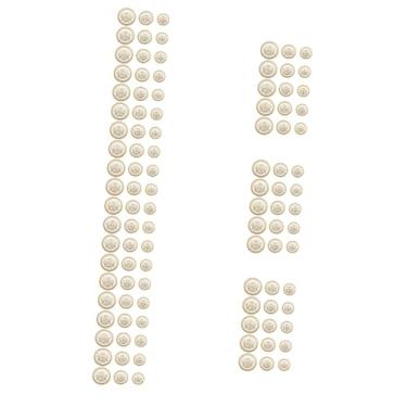 Imagem de STOBOK 105 Peças botões de metal botão de casaco botões de costura estilo europeu decoração dourada decoração vintage botões de liga DIY fivelas de costura de liga jeans suíte calças