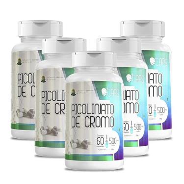 Imagem de PICOLINATO DE CROMO - 500mg (60 Cápsulas) +CAPS (5)