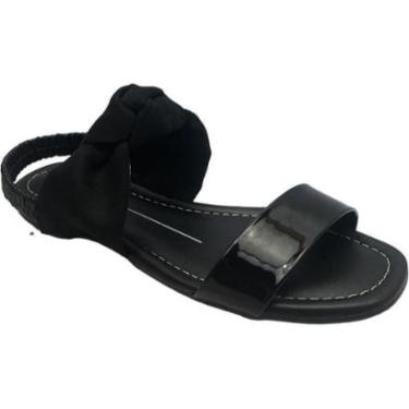 Imagem de Sandália Rasteira Moleca Flat Nó Feminina-Feminino