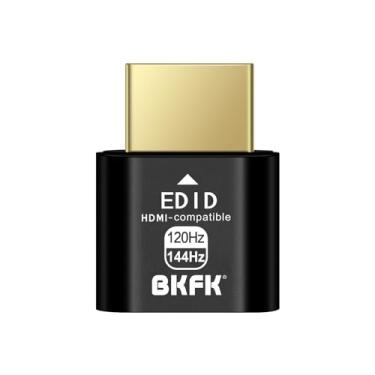 Imagem de Plugue fictício hdmi 2K 120-144Hz - adaptador de exibição para HDMI, janela virtual Luna Display para emulador doméstico - manequim, dongle sem cabeça displayport (2K-120-144Hz)