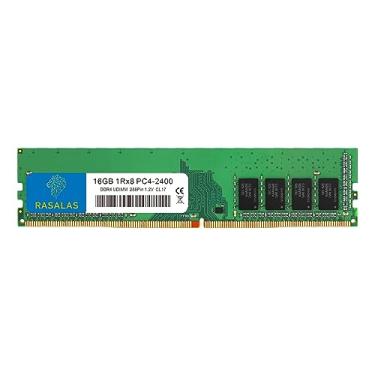 Imagem de RASALAS 16GB DDR4 2400MHz PC4-19200 Non-ECC Unbuffered 1.2V CL17 1Rx8 Single 288 Pin UDIMM Desktop Computer Memory RAM Upgrade