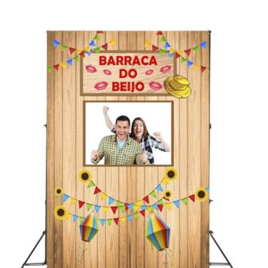 Imagem de Painel Fundo Interativo Vazado Festa Junina São João Tecido 1,50x2,20m (FIFJN0007)