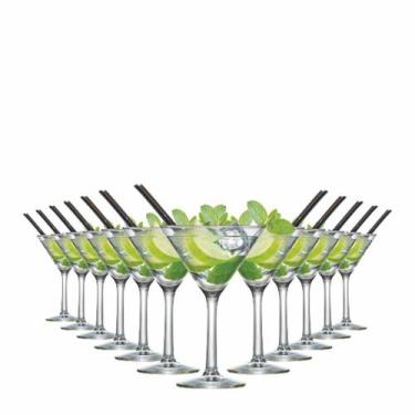 Imagem de Taças De Vidro Para Martini 225ml 12 Pcs - Ruvolo