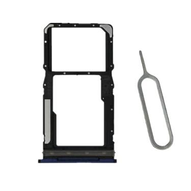 Imagem de VIESUP 1 peça de substituição de suporte de bandeja de cartão SIM para Motorola Moto G Play 2023 XT2271-5 XT2271 com ferramentas removidas